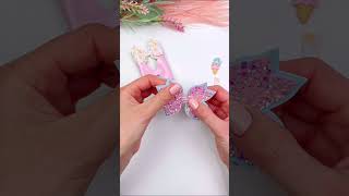 Diy Ice Cream Hair Bow Tutorial How To Make Faux Leather Hair Bows Miss O Crafts