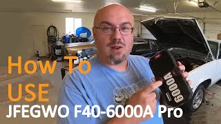 How to use a JFEGWO 6000A Pro | Real Review Video by JFEGWO 398 views 8 months ago 4 minutes, 15 seconds