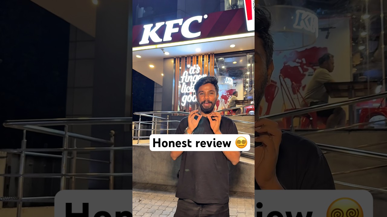 KFC honest review buy 1 get 1 #food #kfcbogo #kfcchicken #kfcdoubledown