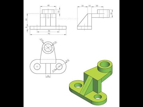 AutoCAD 3D modeling Tutorial - YouTube