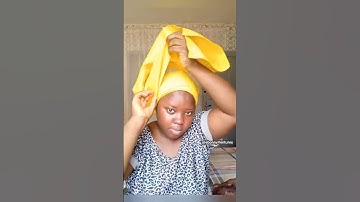 Gele tutorial#geletutorial #headwraptutorial #diy