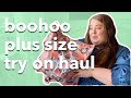 BOOHOO SRPING SUMMER GINGHAM-FEST PLUS SIZE TRY ON HAUL | shorts, dresses & tops | 2021