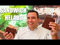 Como hacer Sándwiches de Helado Super Facil, Usamos Sabores de Helado DiSerggio🍦🍫🌿