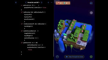 Portal on and off ||  In Learn To Code 2