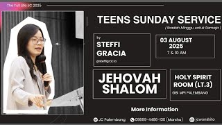 Jehovah Shalom - Steffi Gracia | JCwonkkito Online Service 3 Agustus 2025
