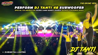 Live DJ TANTI 48 Subwoofer feat Desmo Gank, Nanda Audio jember, Bofago & Euphoria Audio   Drone View