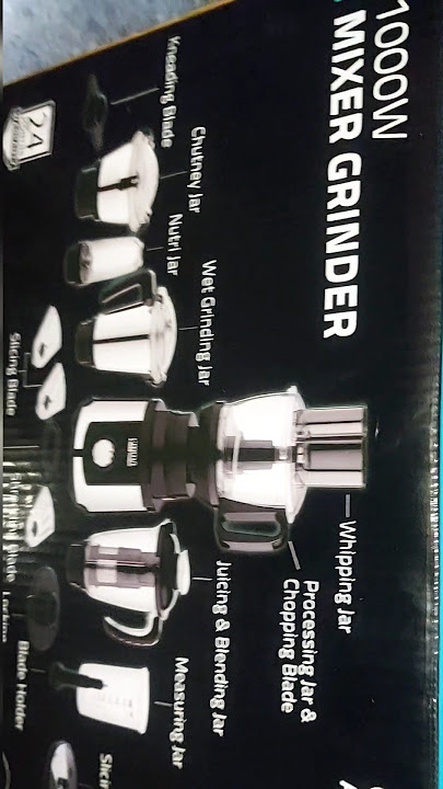 TATA CROMA 1000W MIXER GRINDER ❤️👌