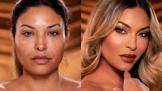 'Soft Glam' Holiday Makeup Tutorial with Charlotte Tilbury products!