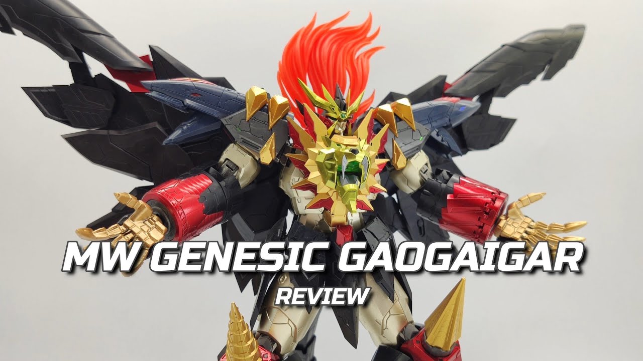 REVIEW] MW - GENESIC GAOGAIGAR (MODEL KIT VER.) - YouTube