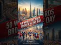 Dubai World Record Blitz: 50 Records Broken in a Day at the 2026 Marathon #shortvideo #viralvideo