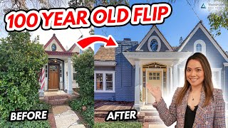 100 Year Old House Renovation  Victorian House Tour, Home Remodel Before and After