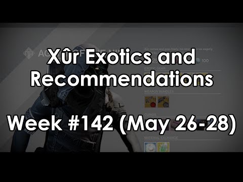 Destiny Rise of Iron: Xur Location and Exotic Armor & Weapons for Week 142 (May 26-28)