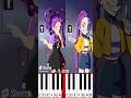 Handsome VS Ugly Lily Lovebraids | Poppy Playtime 5 Animation (@fash) - Octave Piano Tutorial