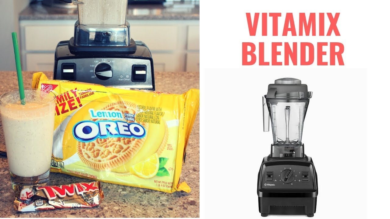 Oreo Lemon Crazy Milkshake Vitamix Blender YouTube