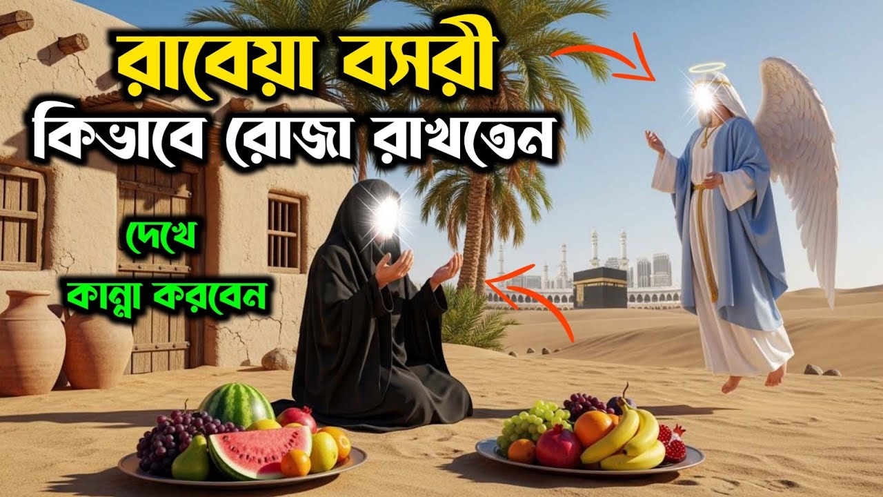 রাবেয়া বসরীর কিভাবে রোজা রাখতেন | ইসলামিক কাহিনী | Rabeya Bosri Jiboni  | Islamic Story