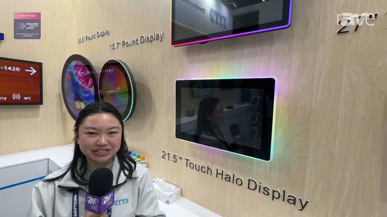 ISE 2026: ZYTD Shows Touch Halo Display