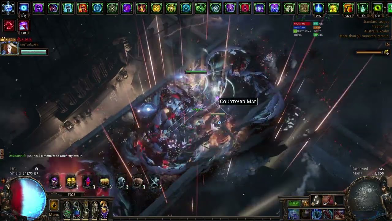 [3.17] Path of Exile | Simulacrum 28,29,30 The Annihilating Light staff is better than Duo Nebulis