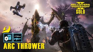 Helldivers 2 – Arc Thrower & K-9 Are an Insane Combo | Solo Deathless | Super Helldive