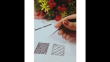 How to: 4 Different henna grids / Bridal henna grids #grids #filling #henna #bridal #mehndi