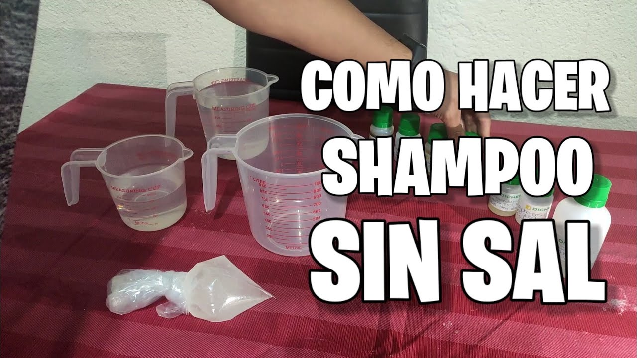 COMO PREPARAR UN SHAMPOO SIN SAL ~ BASE SHAMPOO SIN SAL ~ SHAMPOO SIN SAL DE EXTRACTO AVENA/KERATINA