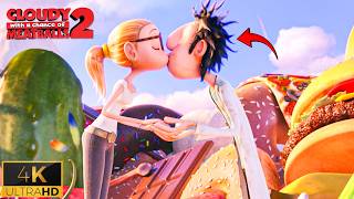 Sam Helps Flint Scene | Romantic Kiss Moment | Cloudy With A Chance Of Meatballs | 4K