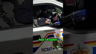 This Police Officer’s Reaction Is Hilarious - Man Jokes Around With Canadian Cop ? shorts