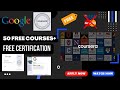 Coursera Free Certificate || 50+ Google Free Certification Courses 2022 ||  For Students &amp; Working