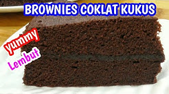 Resep Brownies Coklat Nikmat dan Mudah (4 telur) BASE CAKE ULANG TAHUN - Durasi: 11.38. 