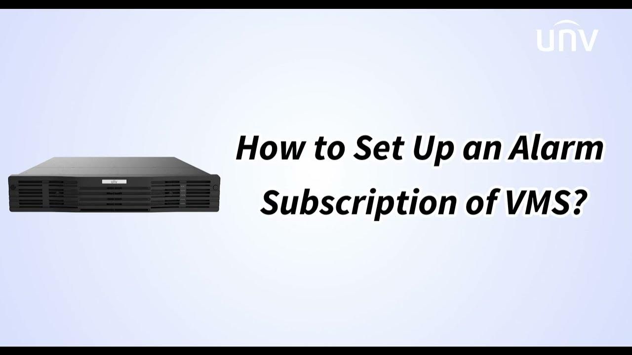 How to Set Up an Alarm Subscription YouTube