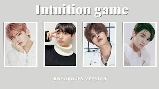 [KPOP GAME] INTUITION GAME | BOYGROUPS VERSION (#1) screenshot 1