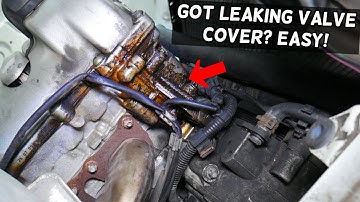 SYMPTOMS OF BAD LEAKING VALVE COVER GASKET PORSCHE CAYENNE, AUDI Q7, VW TOUAREG