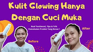 Ternyata Pakai Dermalabs Cleanser (Pendamping Nu Amoorea) Bikin KULIT GLOWING !Simak Cara Pakainya.