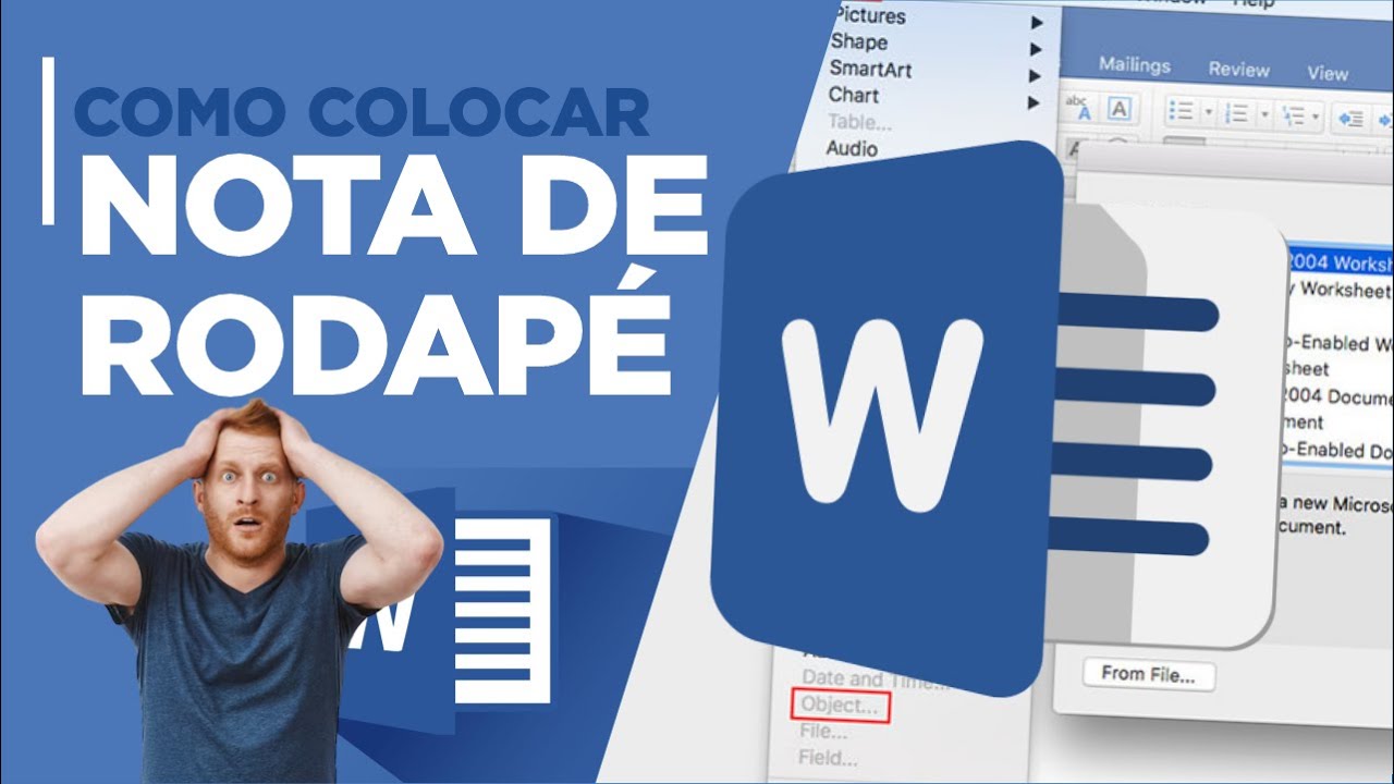 COMO COLOCAR NOTA DE RODAPÉ NO WORD EM APENAS UMA PÁGINA - YouTube
