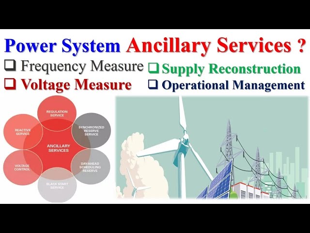 Power System Ancillary Services, Frequency Measure, Voltage Measure