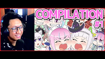 HOLOLIVE Animation Compilation #1 by @Tripl3en REACTION