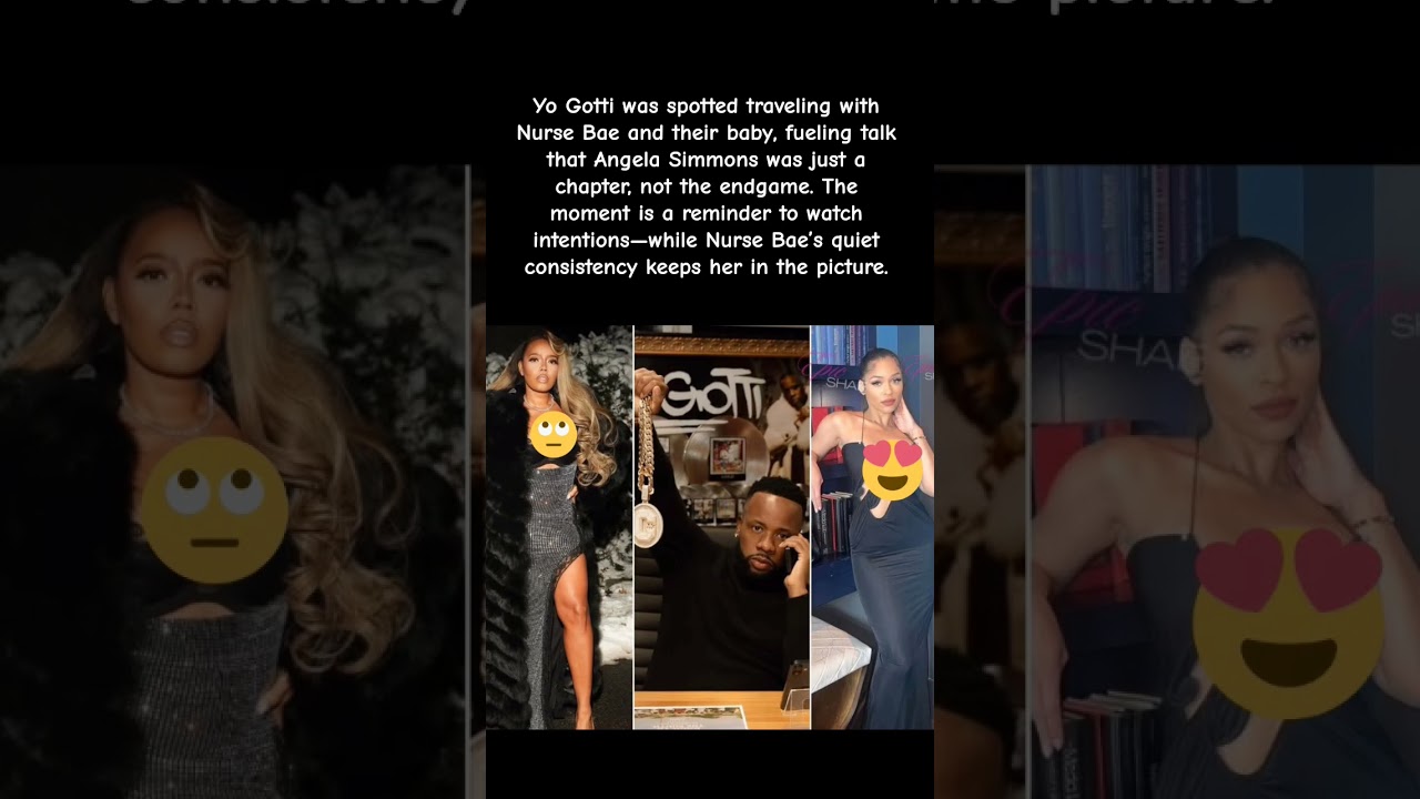 Yo Gotti Moves On! Spotted With Nurse Bae— Was Angela Simmons Ever the Plan? 