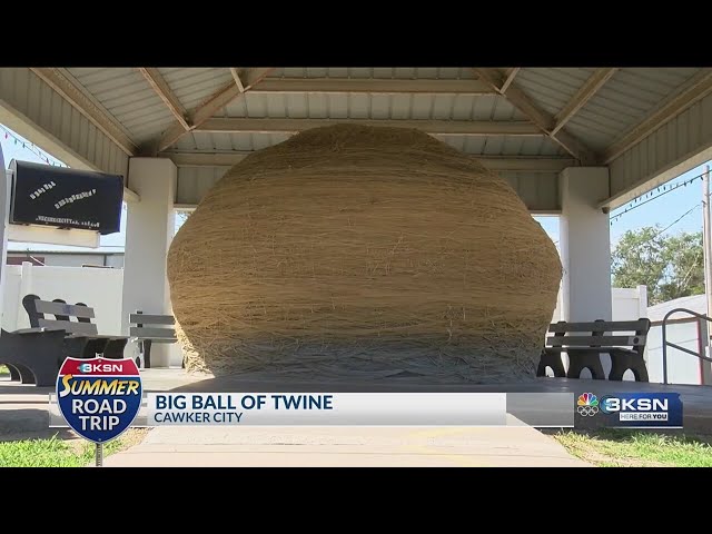 KSN Summer Road Trip visits world's largest ball of twine class=