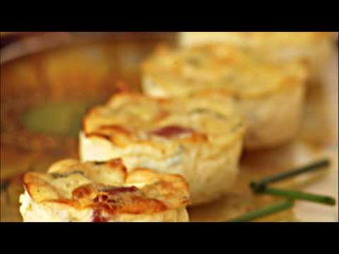 recette-:-mini-quiches-sans-pâte-aux-lardons-et-courgette