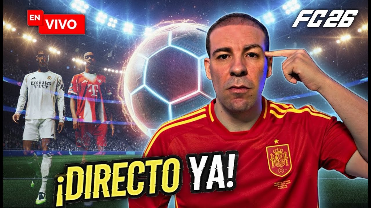 ¡Primer Directo EA FC 26 desde la Web App! FUT, Packs y Noticias en Vivo ⚡