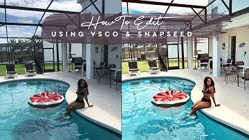 How to Edit Dark Photos on your Phone using Snapseed & VSCO