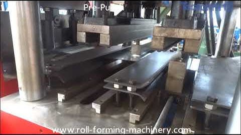 quick changeover c purlin roll forming machine
