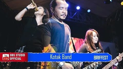 Tinggalkan Saja - KOTAK feat MELLY MONO Live BRIFFEST 2019 Makassar