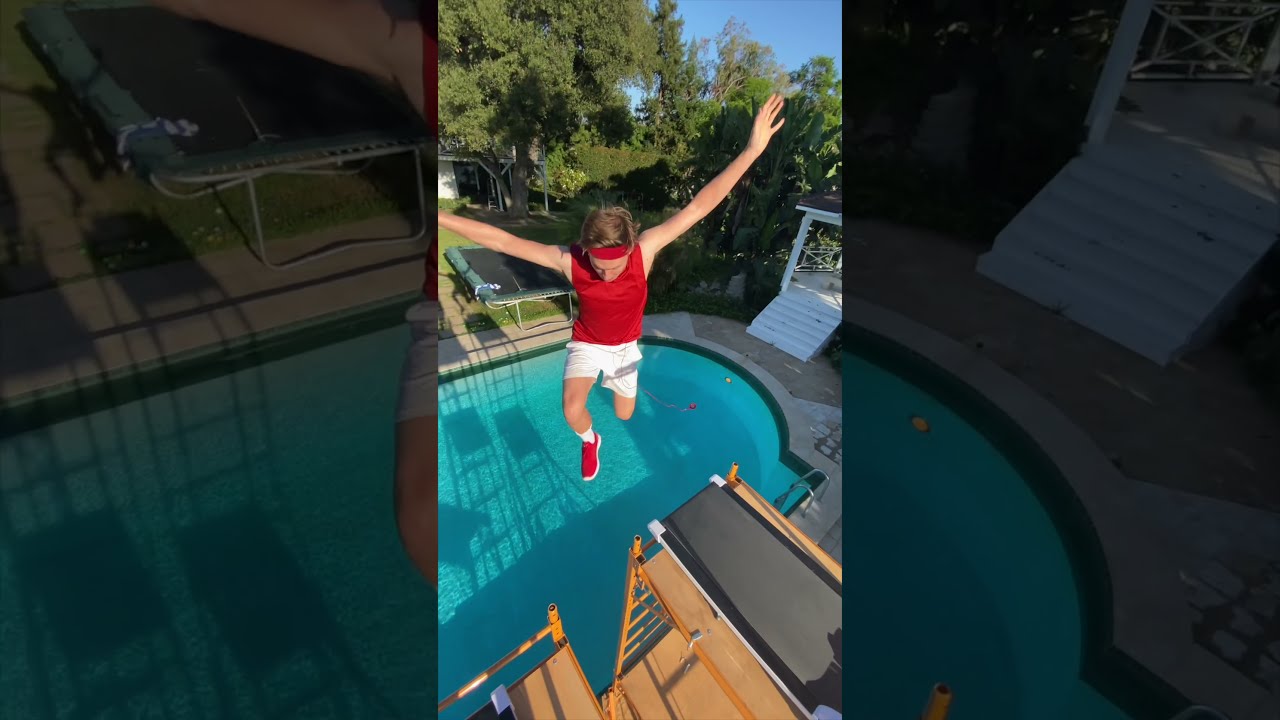 FALLING OFF THE WORLD'S TALLEST TREADMILL!!