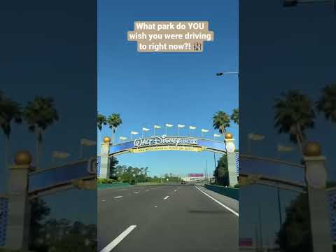 Driving to Disney