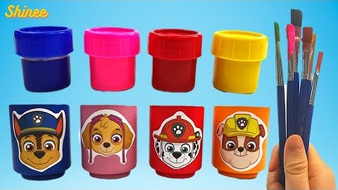 Learn Colors and Shapes with PAW Patrol Pups | Preschool Toddler Learning Video