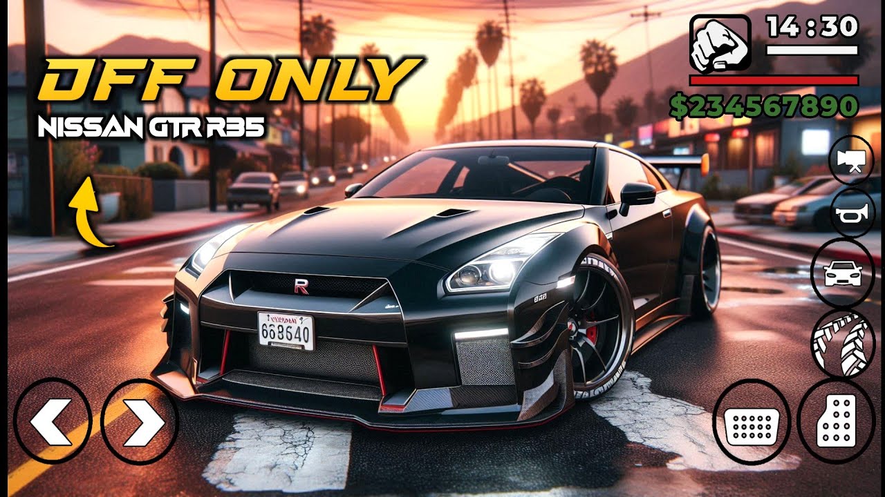 [1MB] Nissan GTR R35 Premium for GTA SA Android | DFF ONLY✓ 