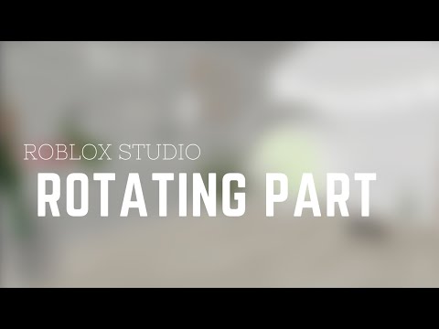 Roblox Studio | Make a part spin (infinite loop) | MP
