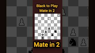 Black to play and mate in 2 – can you solve it? #playbetter #chesspuzzle #matein2 ♥️♥️ screenshot 3