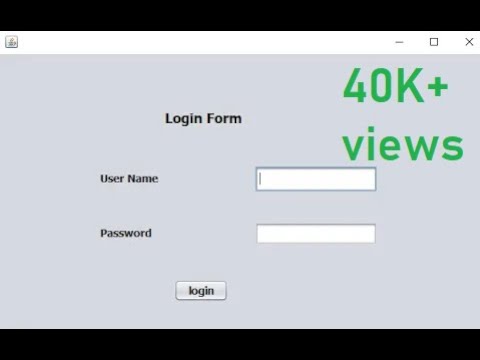 how to create simple login form in java using netbeans with explation, login form kaise banate hai ?