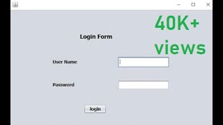 how to create simple login form in java using netbeans with explation, login form kaise banate hai ?